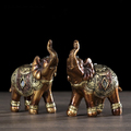 Сувенир слончета статуетки 2 фигурки слончета за късмет-Други