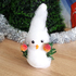 Коледна украса снежен човек с дълга пухена шапка коледни игр | Други  - Добрич - image 6