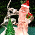 Светещ Дядо Коледа с елен и елхичка с 5 мелодии коледна укра | Дом и Градина  - Добрич - image 5