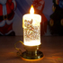 Коледна електронна свещ с дръжка светеща коледна украса 15см | Изкуство  - Добрич - image 1