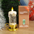 Коледна електронна свещ с дръжка светеща коледна украса 15см | Изкуство  - Добрич - image 2