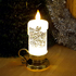 Коледна електронна свещ с дръжка светеща коледна украса 15см | Изкуство  - Добрич - image 4