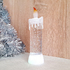 Коледна електронна свещ с преливащи LED светлини 18см | Изкуство  - Добрич - image 1
