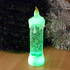 Коледна електронна свещ с преливащи LED светлини 18см | Изкуство  - Добрич - image 2