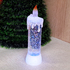 Коледна електронна свещ с преливащи LED светлини 18см | Изкуство  - Добрич - image 3