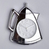 Модерен кухненски часовник Чайник сребрист | Дом и Градина  - Добрич - image 0