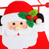 Текстилен коледен календар с джобчета Дядо Коледа или Еленче | Дом и Градина  - Добрич - image 1