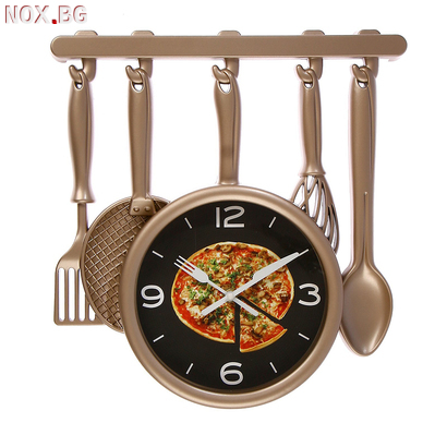 Стенен часовник Кухня декоративен кухненски часовник Кухненс | Други | Добрич