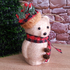 1251 Коледна играчка Мече с шапка и шалче коледна украса | Други  - Добрич - image 1