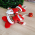 Коледна украса висящ Дядо Коледа и Снежко със звънче 44см | Изкуство  - Добрич - image 4