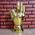 Голяма керамична касичка ръка OK златен цвят | Други  - Добрич - image 1