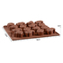 1306 Силиконова форма за шоколадови бонбони и лед Котета | Други  - Добрич - image 3