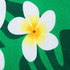 1338 Плажна кърпа зелена на цветя хавлия за плаж 70x140cm | Други  - Добрич - image 1