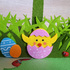 1411 Великденска кошница с дръжка панер за великденски яйца | Други  - Добрич - image 3