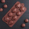 1435 Силиконова форма за шоколадови бонбони морско дъно-Дом и Градина
