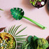 1469 Лъжица за спагети Зелено листо лъжица за салата сервира | Дом и Градина  - Добрич - image 5