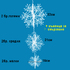 1204 Комплект 3D снежинки за окачване и украса | Дом и Градина  - Добрич - image 5