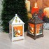 1797 Малък коледен фенер с Дядо Коледа светеща коледна украс | Дом и Градина  - Добрич - image 0