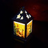 1797 Малък коледен фенер с Дядо Коледа светеща коледна украс | Дом и Градина  - Добрич - image 4
