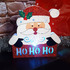 1832 Светещ Дядо Коледа с надпис HO HO HO | Дом и Градина  - Добрич - image 0