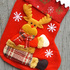 1833 Коледен чорап за подаръци с Дядо Коледа Снежко Мече или | Дом и Градина  - Добрич - image 6