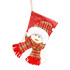 1835 Коледен чорап за подаръци и украса в бяло и червено и д | Дом и Градина  - Добрич - image 3