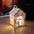 1825 Малка дървена светеща къщичка за окачване | Дом и Градина  - Добрич - image 2