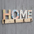 449 Дървена закачалка за стена HOME органайзер за ключове и | Дом и Градина  - Добрич - image 0