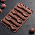 1938 Силиконова форма за шоколадови бонбони Лъжички-Дом и Градина