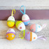 2071 Декоративни великденски яйца с връвка за закачане, 6 бр | Дом и Градина  - Добрич - image 2