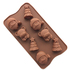 2104 Силиконова форма за коледни шоколадови и желирани бонбо | Дом и Градина  - Добрич - image 0