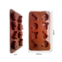 2104 Силиконова форма за коледни шоколадови и желирани бонбо | Дом и Градина  - Добрич - image 2