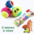 860 Играчка за кучета тенис топки 3 броя в комплект тенис то | Дом и Градина  - Добрич - image 0