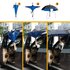 2190 Обърнат чадър двупластов противоветрен чадър с обратно | Дом и Градина  - Добрич - image 8