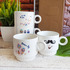 2240 Керамични чаши за кафе на метална стойка, различни моде | Дом и Градина  - Добрич - image 1