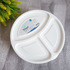 2236 Кръгла кутия за храна с 3 отделения Smart BPA FREE | Дом и Градина  - Добрич - image 3