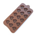 2212 Силиконова форма за шоколадови бонбони и лед Сърчица | Дом и Градина  - Добрич - image 2