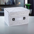 2198 Бяла кутия за съхранение с флорални мотиви | Дом и Градина  - Добрич - image 0