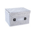 2198 Бяла кутия за съхранение с флорални мотиви | Дом и Градина  - Добрич - image 4