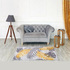 2340 Постелка килимче Оранжеви тропически листа, 100х150см | Дом и Градина  - Добрич - image 0