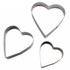 2359 Комплект метални форми за сладки сърца резци за тесто с | Дом и Градина  - Добрич - image 2
