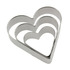 2359 Комплект метални форми за сладки сърца резци за тесто с | Дом и Градина  - Добрич - image 3