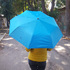 2438 Сгъваем автоматичен чадър с UV защита, едноцветен, двое | Дом и Градина  - Добрич - image 1