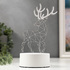 2451 Декоративна 3D LED лампа Северен елен коледна украса | Дом и Градина  - Добрич - image 2