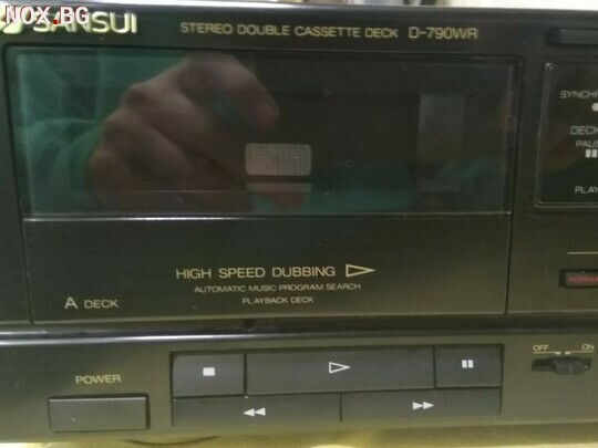 SANSUI D-790WR Stereo Double Kassette Deck(Бързооборотка) | Аудио Системи | Пловдив