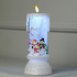 2484 Електронна коледна свещ с LED пламък Снежни човеци, 23с | Дом и Градина  - Добрич - image 1