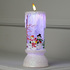 2484 Електронна коледна свещ с LED пламък Снежни човеци, 23с | Дом и Градина  - Добрич - image 2