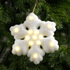 2505 Светеща коледна снежинка играчка за елха, 15см | Дом и Градина  - Добрич - image 0