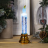 2485 Коледна електронна свещ с преливащи LED светлини 17см | Дом и Градина  - Добрич - image 0