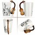 690 Керамична чаша с ноти и дръжка цигулка 300мл подаръчна ч | Дом и Градина  - Добрич - image 5